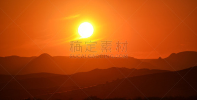 斯皮兹考普,风景线拱,水平画幅,岩石,山,无人,纳米比亚,非洲,黄昏,日落