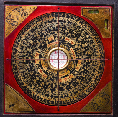 罗盘,风水,中文,汉字,黄金,图像,金色,无人,水平画幅,木制