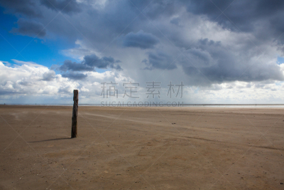 半岛,日德兰半岛,海滩,非凡的,国内著名景点,暗色,运动,极限运动,环境,云