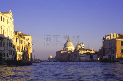 大运河,水,水平画幅,运河,轻轻浮起,旅行者,空的,绑扎了的,地中海,欧洲
