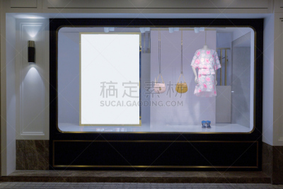 商店,橱窗展示,时尚,人造模特,零售展示,水平画幅,无人,玻璃,现代,支出