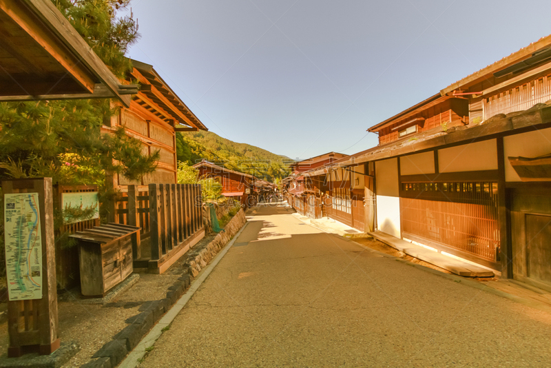 长野县,古典式,城镇,日本,建筑体,毛绒玩具,美国小镇,舒服,井,步行