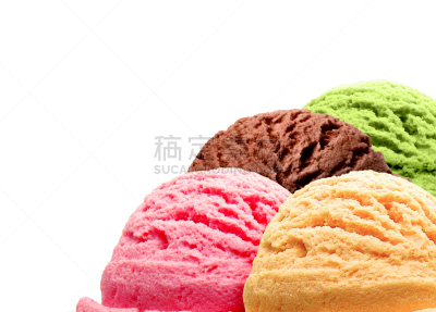 冰淇淋,褐色,水平画幅,奶油,意大利冰淇淋,特写,甜点心,在上面,球体,圣代