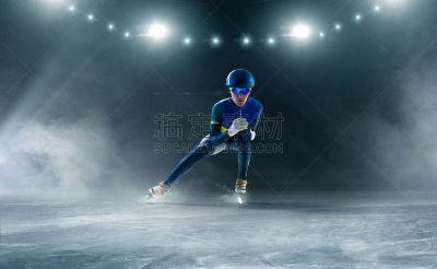 短道速滑,专业人员,运动,长道速滑,仅男人,弹性,平衡,仅一个男人,冬季运动会,球场