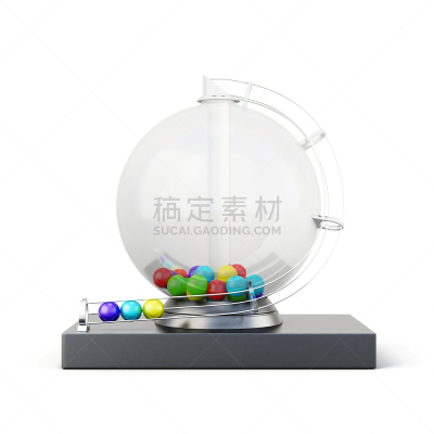 乐透奖,三维图形,白色背景,分离着色,制造机器,机器,球体,百万富翁,车轮,形状