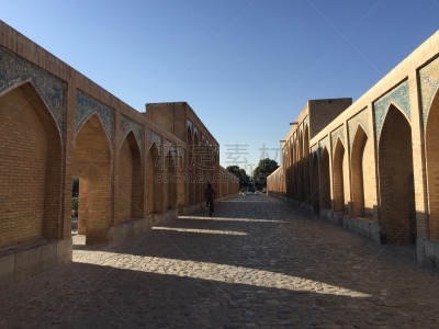 Si-o-se Pol Bridge is a stone double-deck arch bridge in Isfahan, Iran. It is also called Siose Bridge (which in Persian means “33 Bridge” or “Bridge of 33 Arches”)