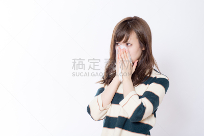日本人,女人,手帕,面罩,喉咙,纸巾,岩生豆娘鱼,干的,柏树
