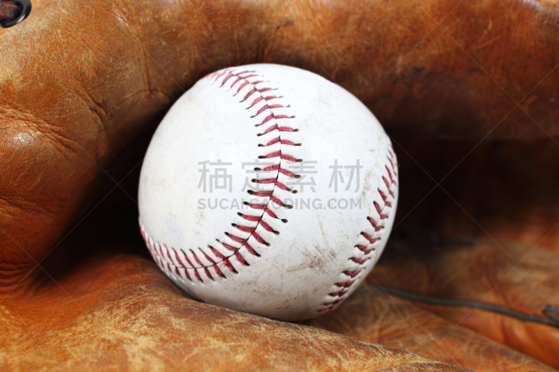棒球,棒球手套,捕手手套,球,水平画幅,无人,皮革,两个物体,运动,成品