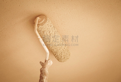 墙,刷状缘,孟加拉,水平画幅,无人,房屋,涂料,画笔,室内,黄色