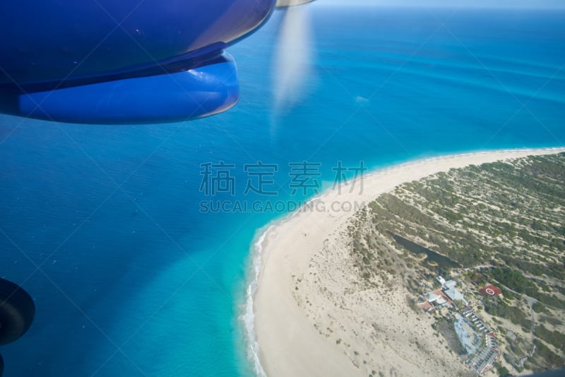 海滩,黛安娜公主,巴布达岛,水,天空,水平画幅,云,沙子,无人,夏天