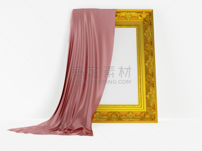 相框,艺术,水平画幅,绘画艺术品,无人,古典式,白色背景,背景分离,图像,生锈的