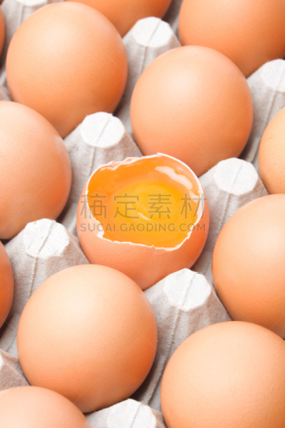 卵,鸡肉,垂直画幅,鸡蛋,无人,生食,特写,开着的,彩色图片,蛋黄