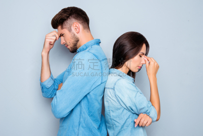 悲哀,修改系列,两个人,危机,绝望,狂怒的,伴侣,关系紧张,头痛,青少年