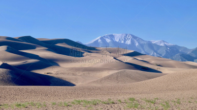 澳大利亚阿尔卑士山脉,天空,美,公园,度假胜地,水平画幅,山,沙子,雪,夏天
