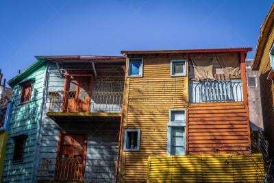 街道,布宜诺斯艾利斯,阿根廷,德拉博卡共和国,居住区,卡门托,多色的,南美,美,水平画幅
