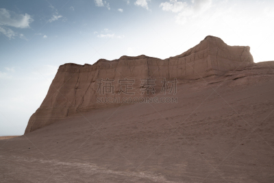 伊朗,沙漠,天空,水平画幅,山,沙子,无人,岩层,夏天,户外
