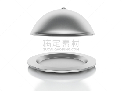 苗床罩,银色,餐馆,白色背景,餐具,留白,水平画幅,形状,无人,绘画插图