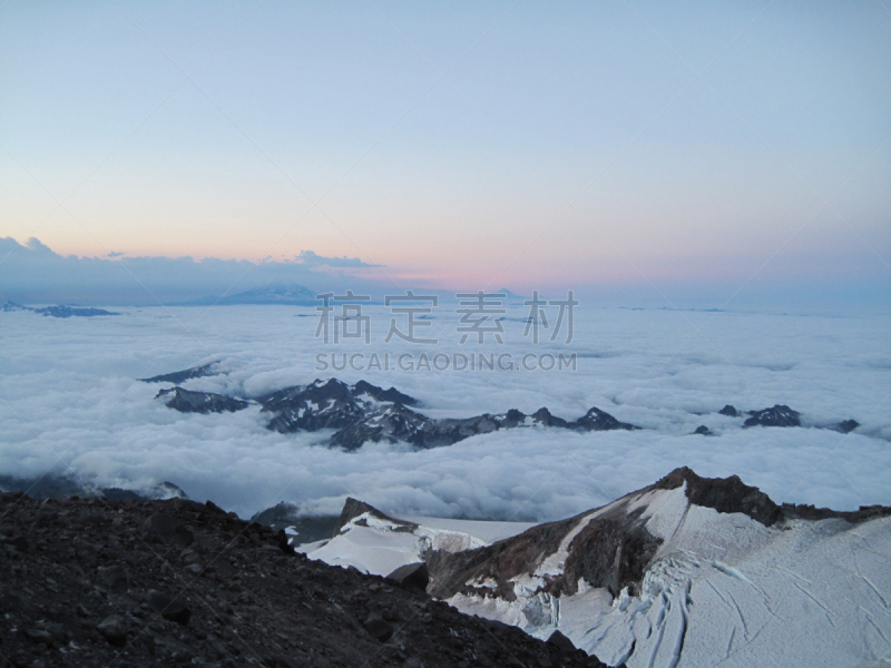 埃蒙斯冰川,雷尼尔雪山,看风景,自然,水平画幅,山,无人,2015年,皮尔斯县,背景