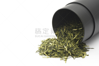 绿茶,干的,茶叶盒,茶叶,饮食,圆柱体,茶树,水平画幅,无人,成分