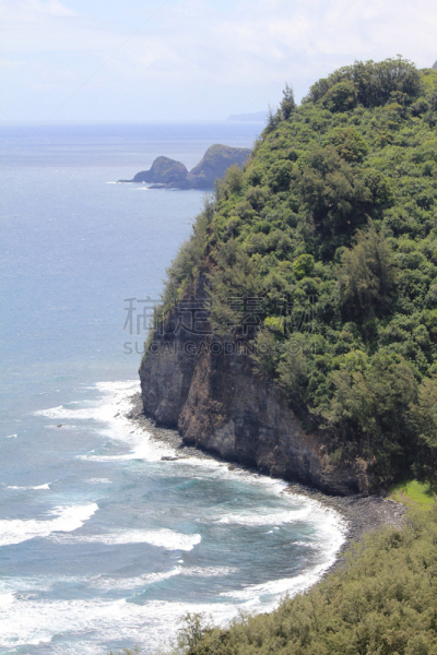 波罗陆山谷,威毕欧山谷,哈玛库亚海岸,自然,垂直画幅,美国,悬崖,无人,太平洋岛屿,海洋