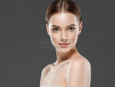 美,彩妆,健康保健,女人,概念,肖像,背景分离,长的,塑胶,人的眼睛