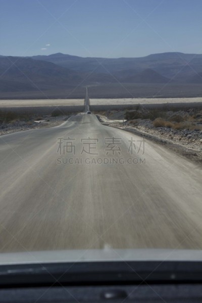 街道,沙漠,火炉溪,垂直画幅,天空,山,沙子,无人,夏天,户外