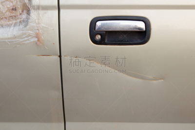 划痕,汽车,意外事件,动物躯干,车门,水平画幅,仿旧磨损的效果,银色,路