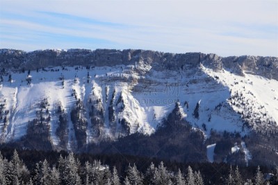 萨瓦,les bauges,艾克斯-累班,法国,风景,冬天,图像,阿尔卑斯山脉,雪,宏伟