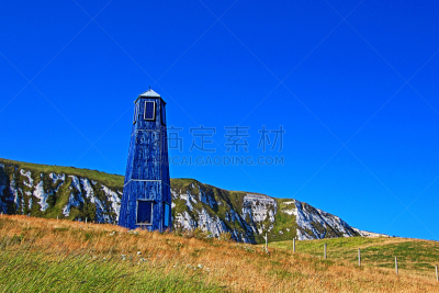 海蓬子属植物,多佛的白色悬崖,塔,草原,霍尔,山,留白,风,水平画幅,银色