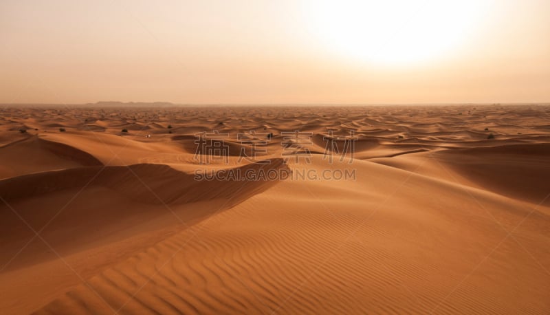 阿布扎比,沙漠,留白,水平画幅,沙子,无人,阴影,干的,empty quarter,迪拜