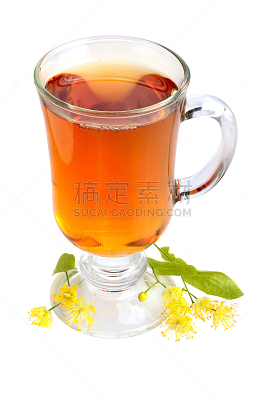 欧锻树,茶,红茶,垂直画幅,留白,无人,玻璃,饮料,特写,仅一朵花