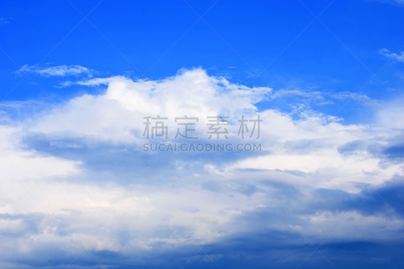 天空,云景,白色,自然,蓝色,背景,美,留白,风,气候