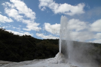 罗托鲁阿,新西兰,一只动物,部分,水,水平画幅,lake tarawera,无人,火山地形,户外