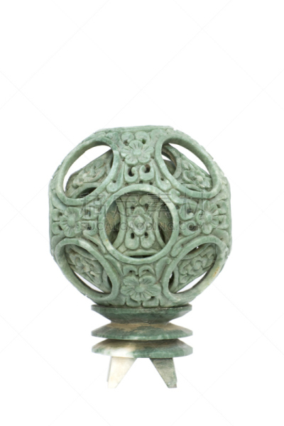 玉器,球体,垂直画幅,宝石,艺术,无人,手艺,家庭生活,白色背景,背景分离