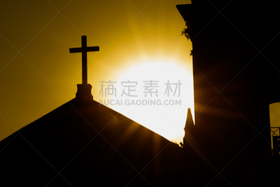 帕拉蒂,水平画幅,无人,十字形,巴西,帕拉蒂国际文学节,日落,摄影