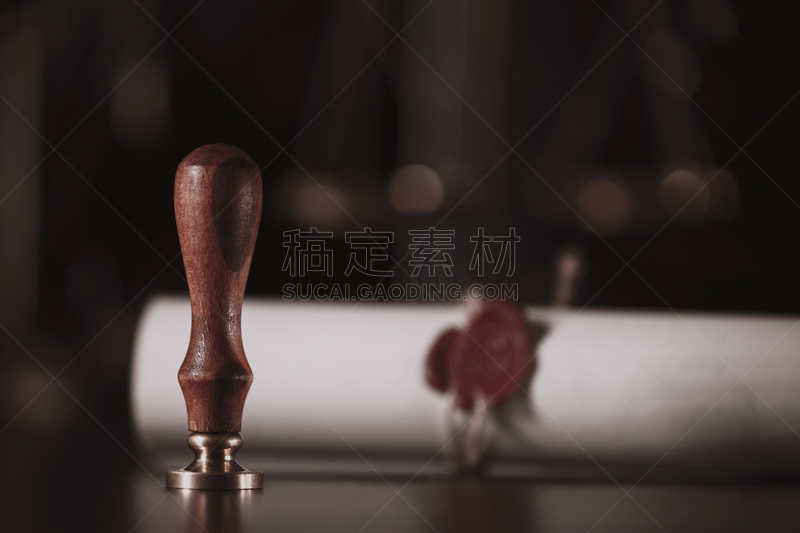 公证人,水笔,特写,遗嘱,橡皮章,平衡折角灯,过去,羊皮纸,设备用品,贞德