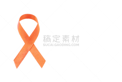 橙色,分离着色,缎带,机敏,慈善救济,前列腺,水平画幅,形状,绘画插图,符号