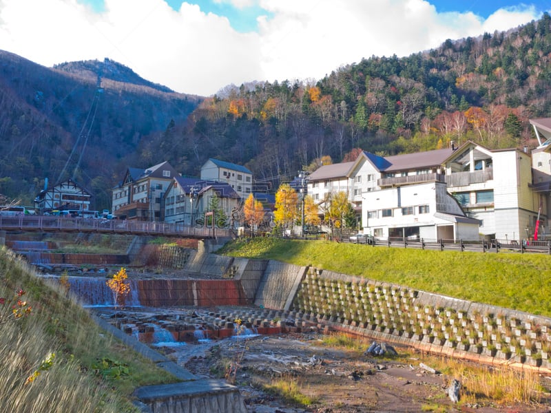 北海道,乡村,温泉,日本,层云峡,大雪山国家公园,大雪山,旭川,上川,上川支厅