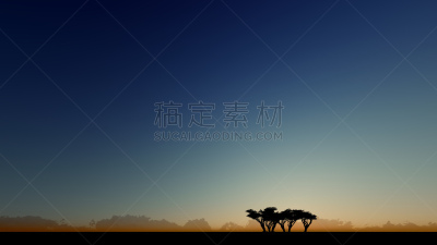 一个物体,蓝色,黄昏,三维图形,天空,美,水平画幅,云,夜晚,无人