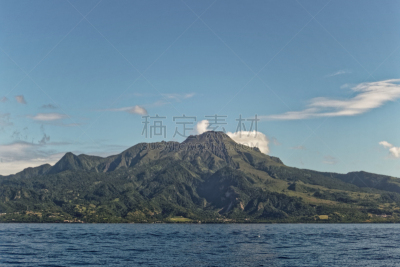 马提尼克岛,圣皮耶,比利山,法国海外领土,法国,热带气候,云,海岸线,户外,天空
