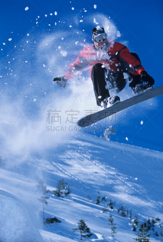 滑雪板,荒废的时光,粉末状雪,在之后,滑雪夹克,滑雪服,雪板,热,运动,雪