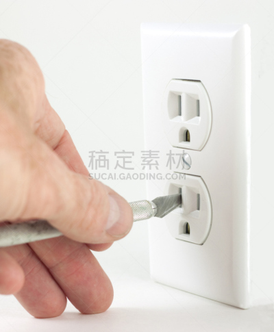 刀,插座,手艺,一个物体,背景分离,塑胶,电力线,不关心,剃刀片,危险