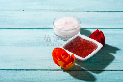 玫瑰,自然美,奶油,留白,水平画幅,无人,发胶,spa美容,古老的,乡村风格