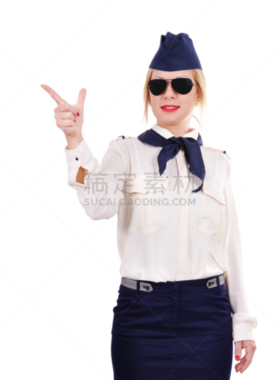 机舱乘务员,友好运动会,私人飞机,垂直画幅,美,美人,制服,白人,航空业,想法