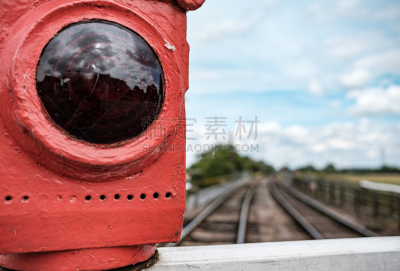 灯笼,古典式,铁道路口,平衡折角灯,能源,特写,看,英格兰,水平画幅,无人