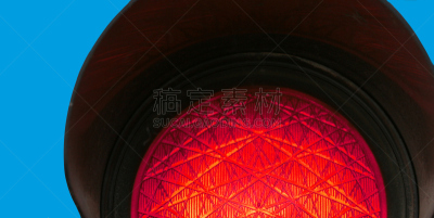 交通,红色,照明设备,蓝色背景,自动的,机敏,水平画幅,交通标志,无人,符号