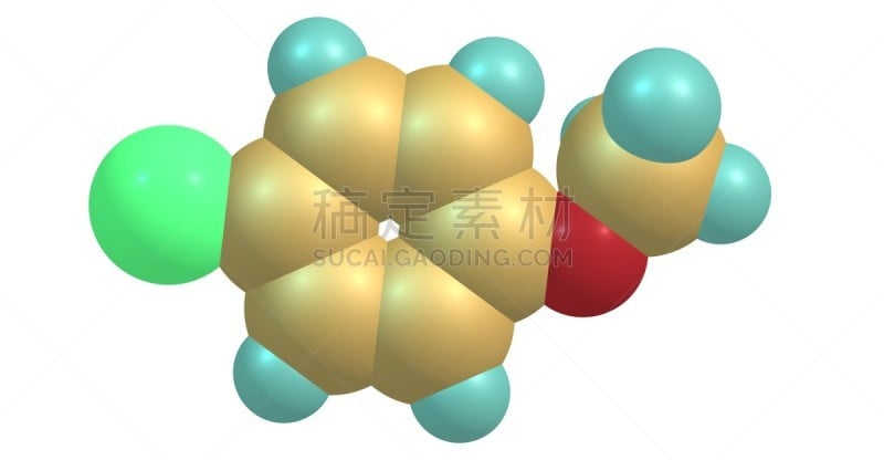 分子结构,白色,分离着色,水平画幅,无人,氯,抽象,有机食品,科学,实验室