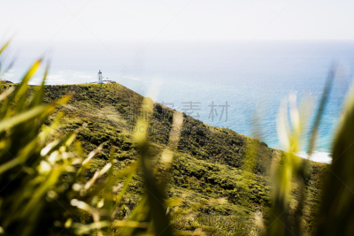 天空,灯塔楼,新西兰,cape reinga,蓝色,白昼,晴朗,水,沙子,旅行者