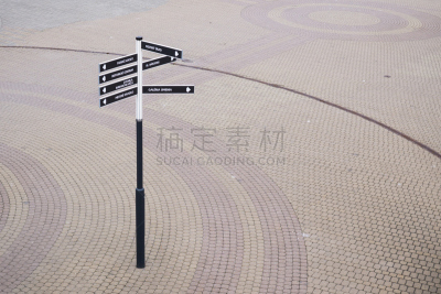 方向标,日利纳,传统的斯洛伐克,德里,方向,天空,水平画幅,雪