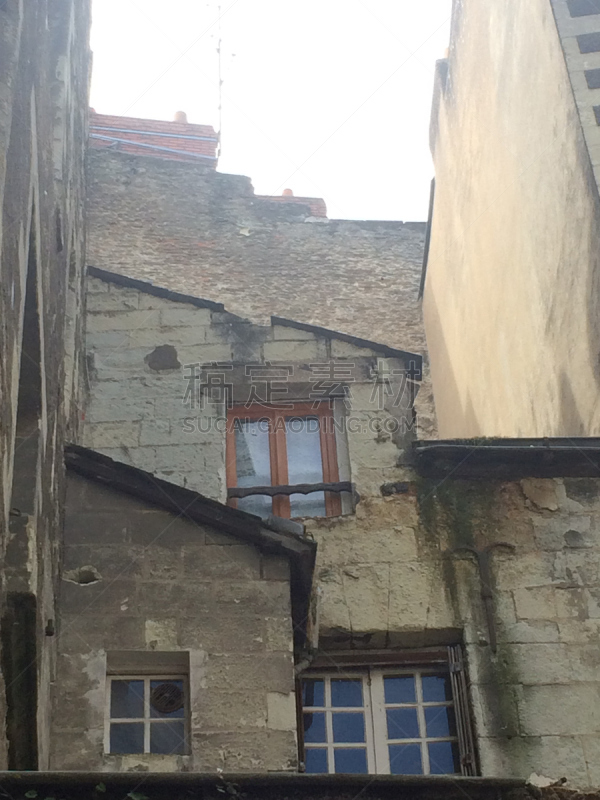 Cour intérieure dans la ville